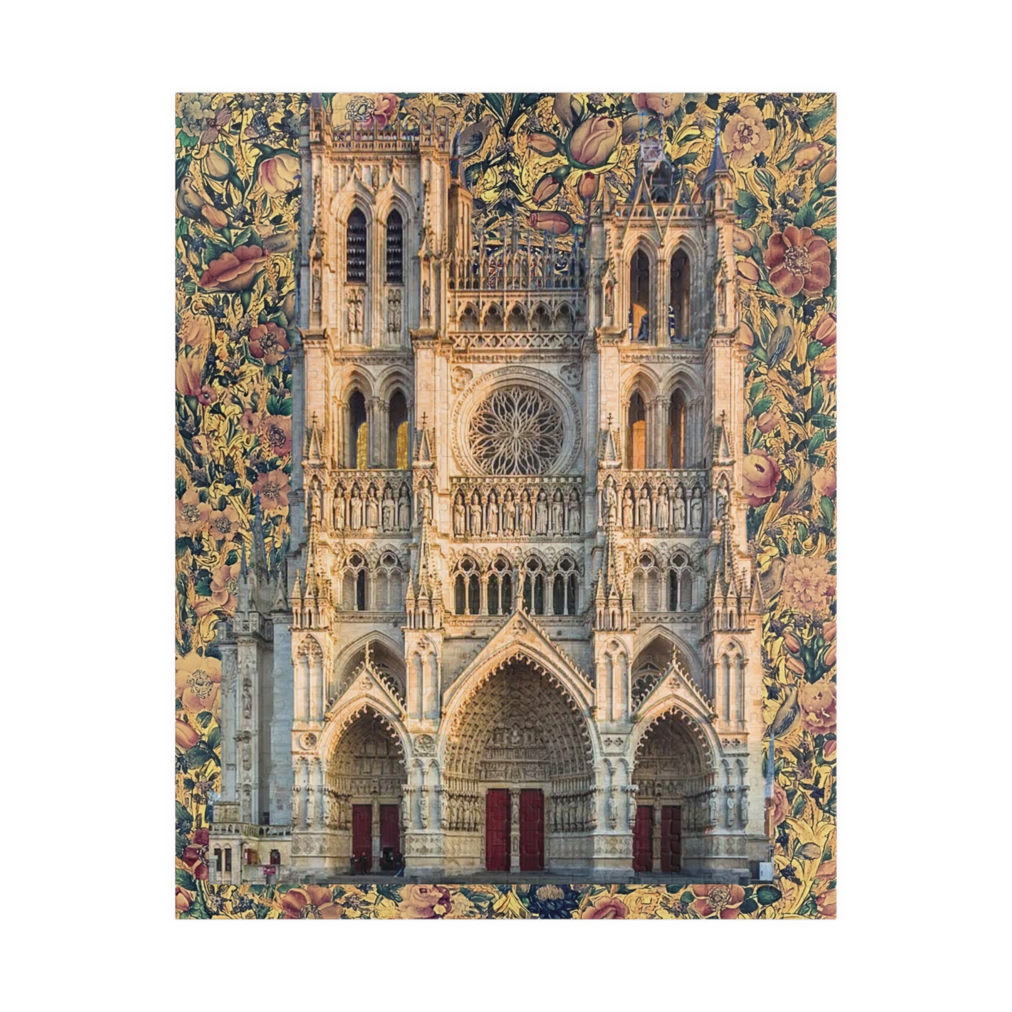 Notre Dame Cathedral Puzzle 520 Piece Jigsaw | Cathedral Puzzle, Religious Decor