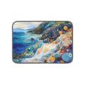 Coastal Microfiber Kitchen Dish Mat | Beach Theme