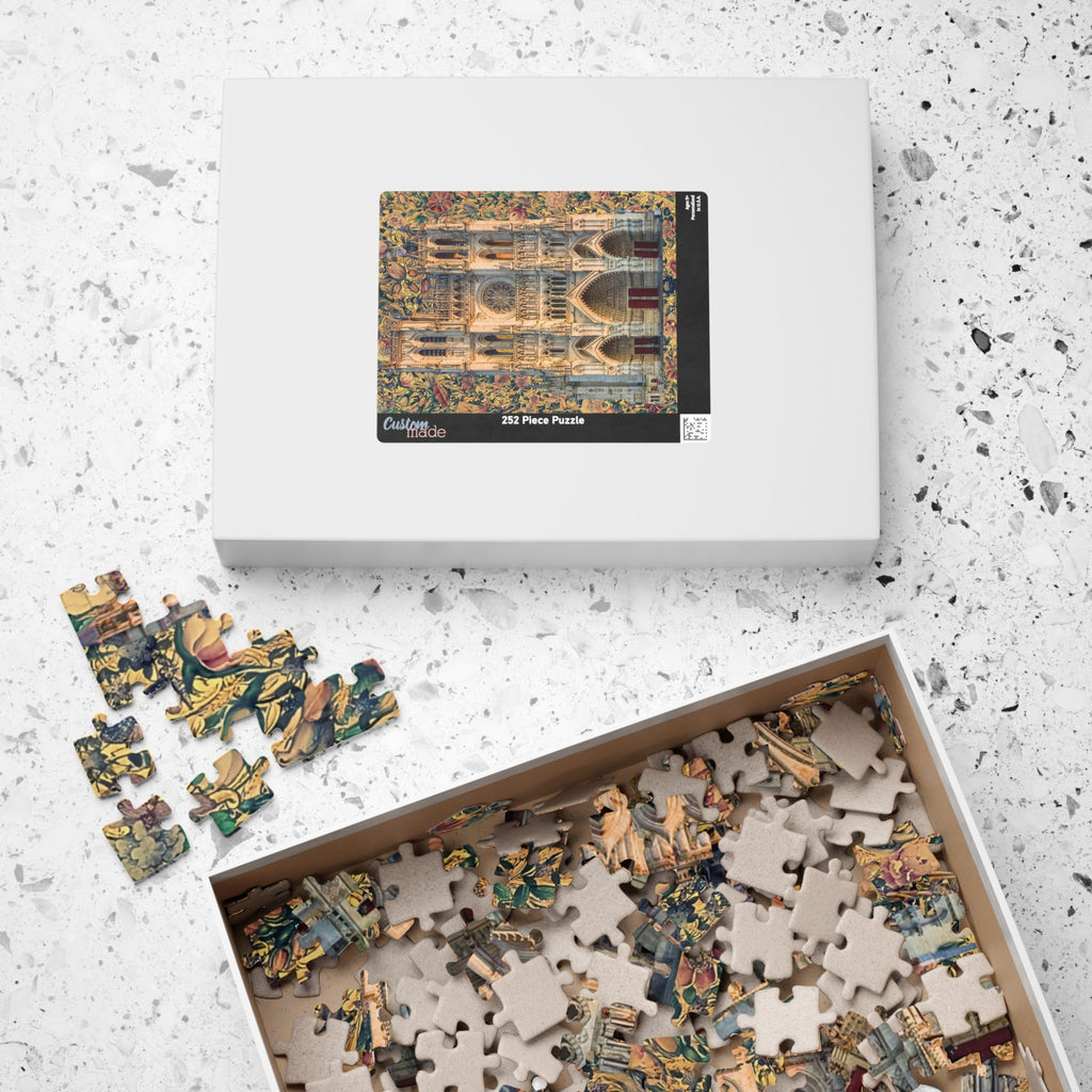 Notre Dame Cathedral Puzzle 520 Piece Jigsaw | Cathedral Puzzle, Religious Decor