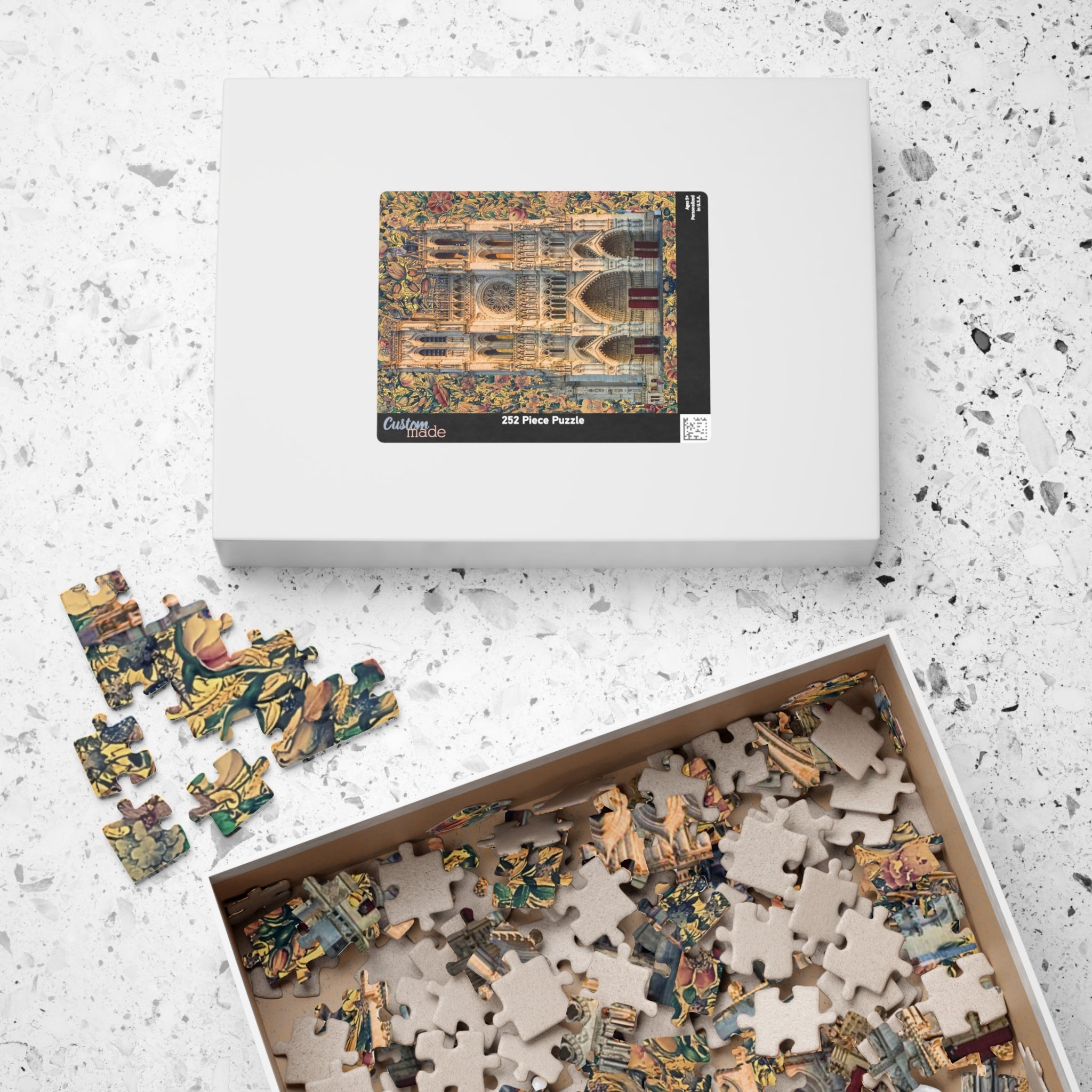 Notre Dame Cathedral Puzzle 520 Piece Jigsaw | Cathedral Puzzle, Religious Decor