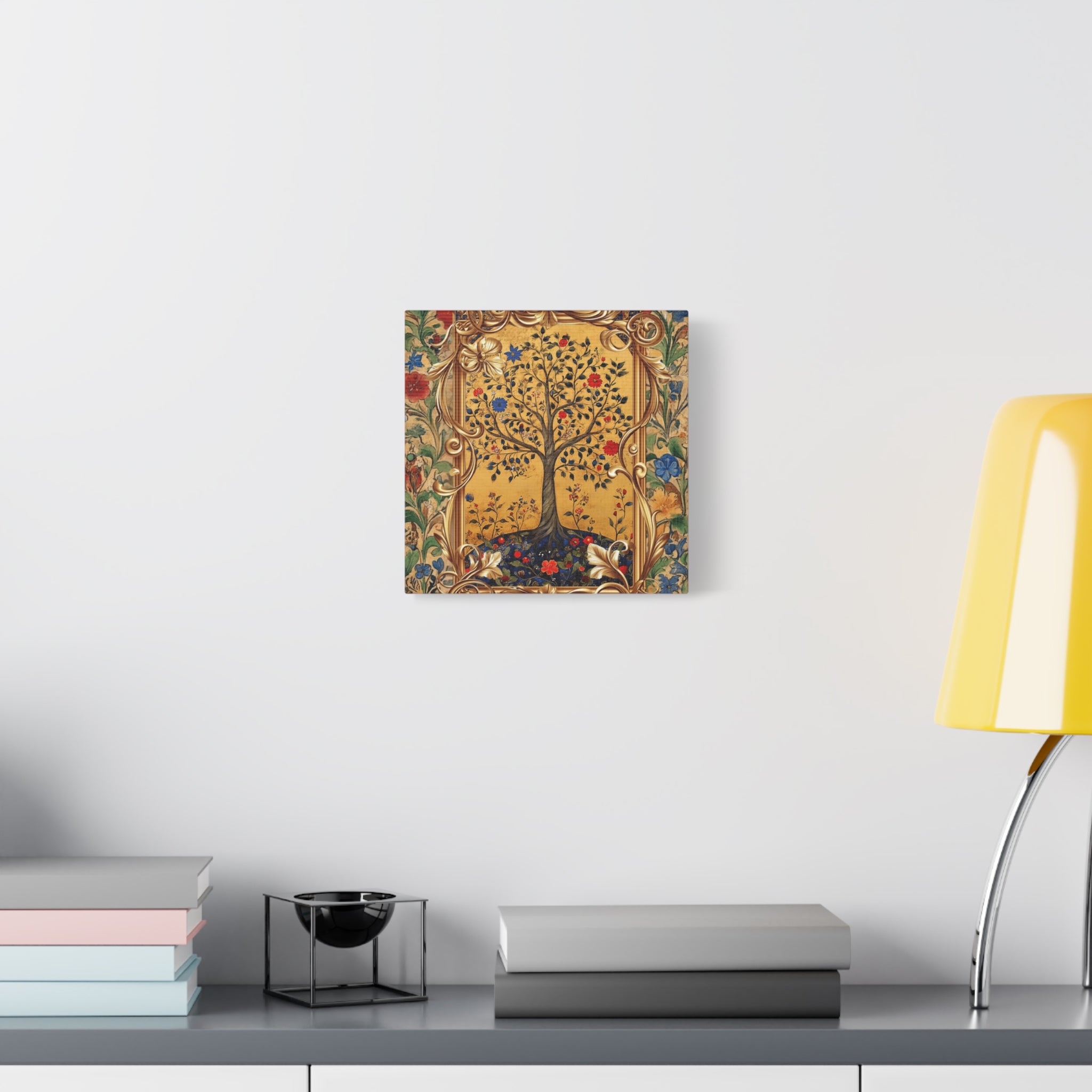 Tree of Life Canvas Wall Hanging, Matte Stretched Canvas Religious Gift Decor