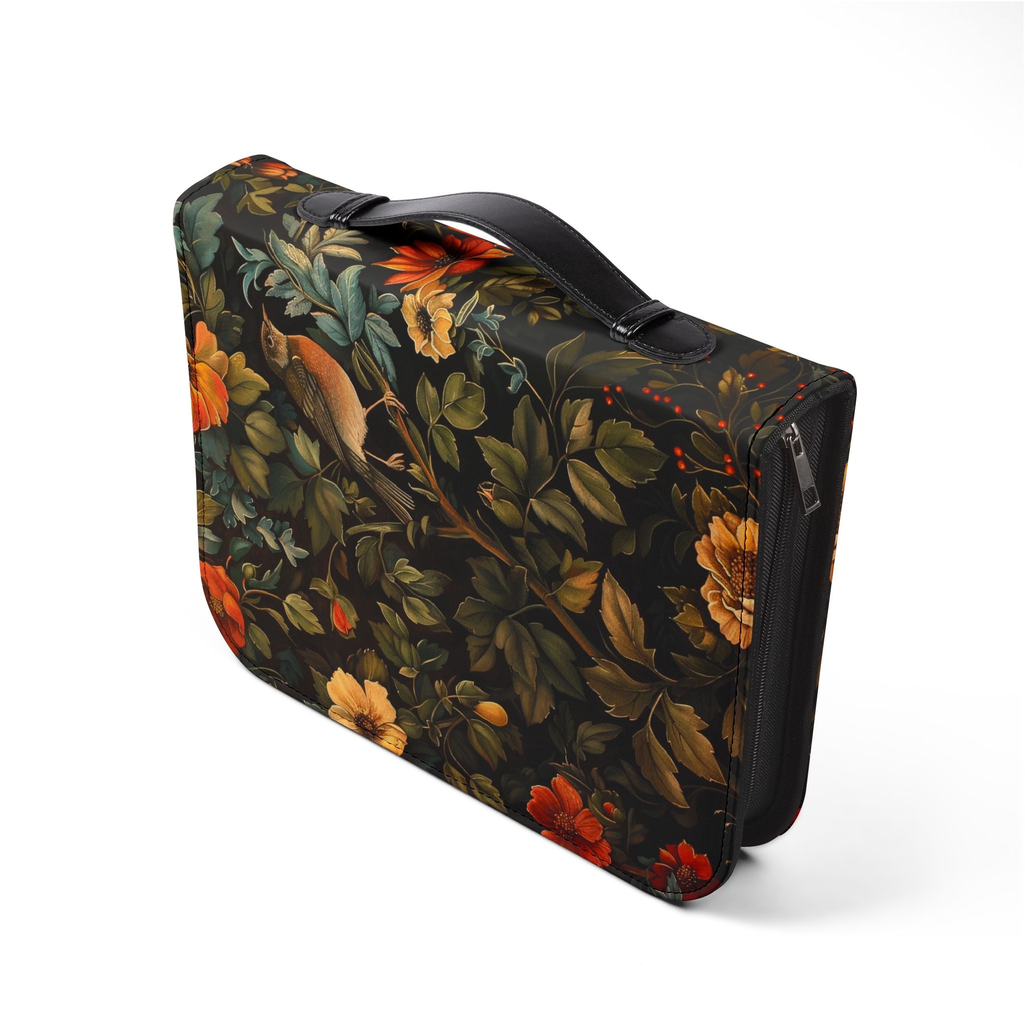 William Morris Botanical Bible Cover | Zippered Missal Carrying Case