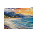 Serenity Coastal Beach Accessory Pouch | Beach PrintToiletry Bag