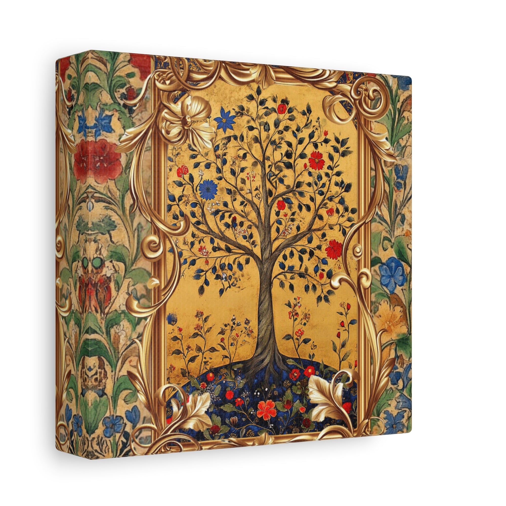 Tree of Life Canvas Wall Hanging, Matte Stretched Canvas Religious Gift Decor