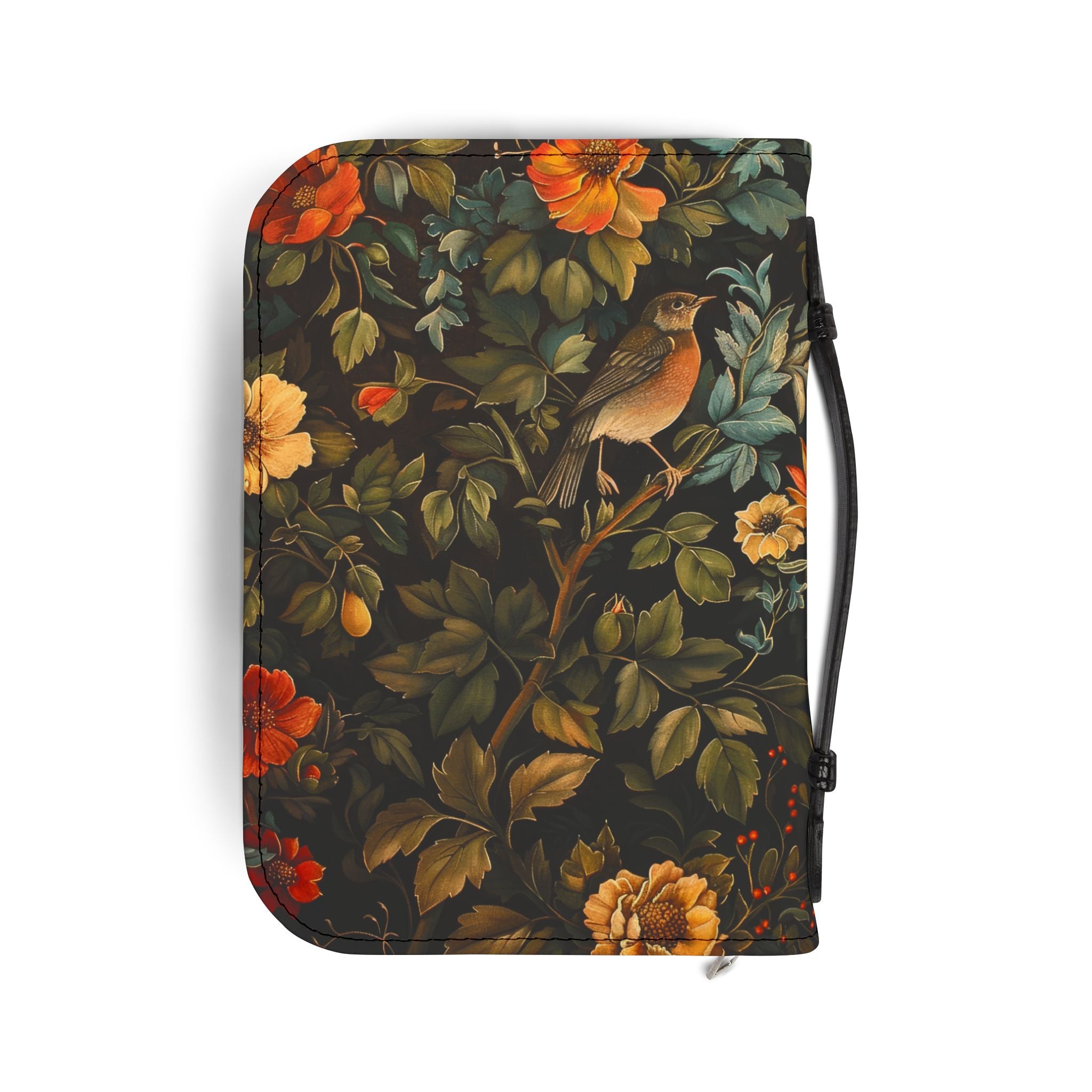 William Morris Botanical Bible Cover | Zippered Missal Carrying Case