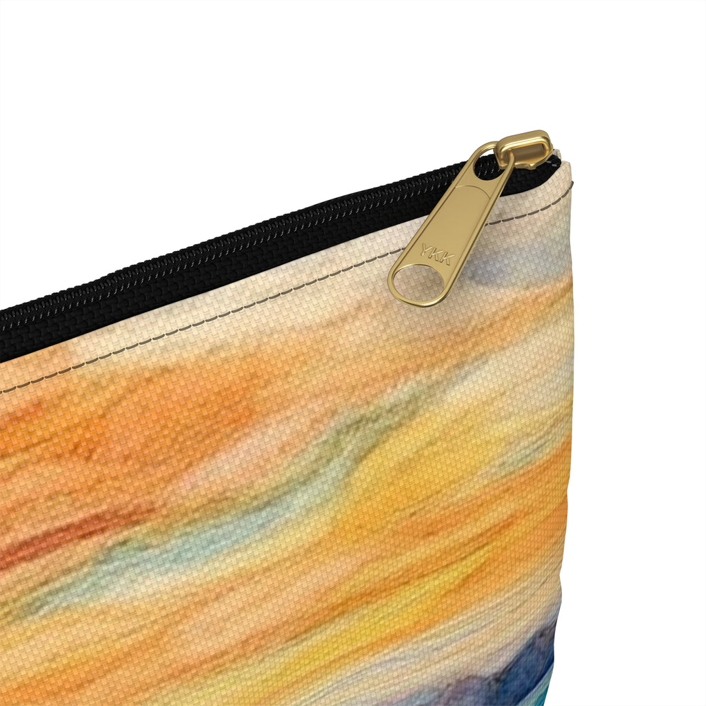 Serenity Coastal Beach Accessory Pouch | Beach PrintToiletry Bag
