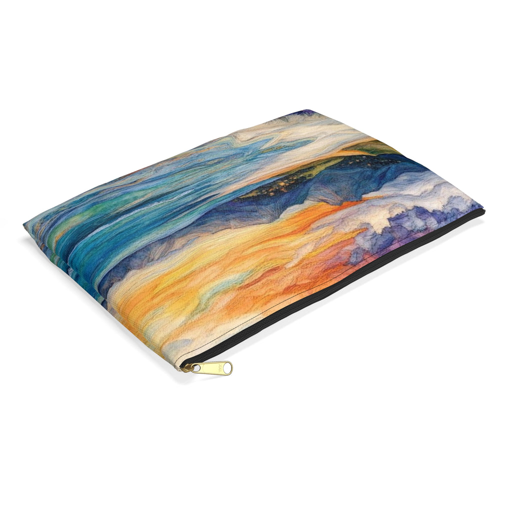 Serenity Coastal Beach Accessory Pouch | Beach PrintToiletry Bag