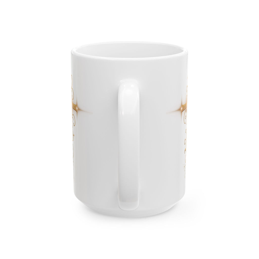 Faith-Inspired Ceramic Mug, Cross Design, Perfect for Gift Giving, Christian Decor, Inspirational Coffee Mug, Religious Beverages, [...]
