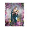 Mary in Heaven Puzzle | Religious Christian Illustration, Marian Scene