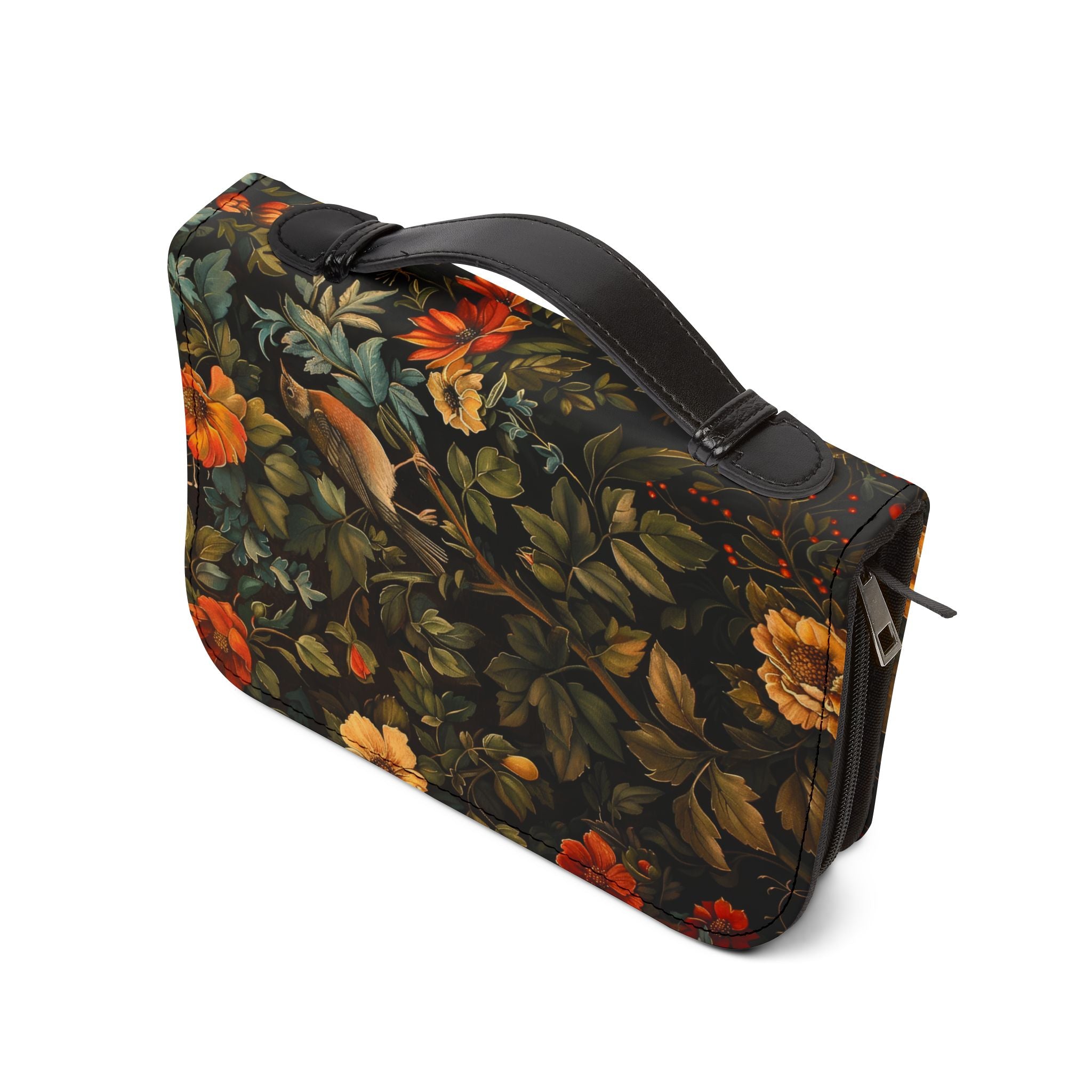 William Morris Botanical Bible Cover | Zippered Missal Carrying Case