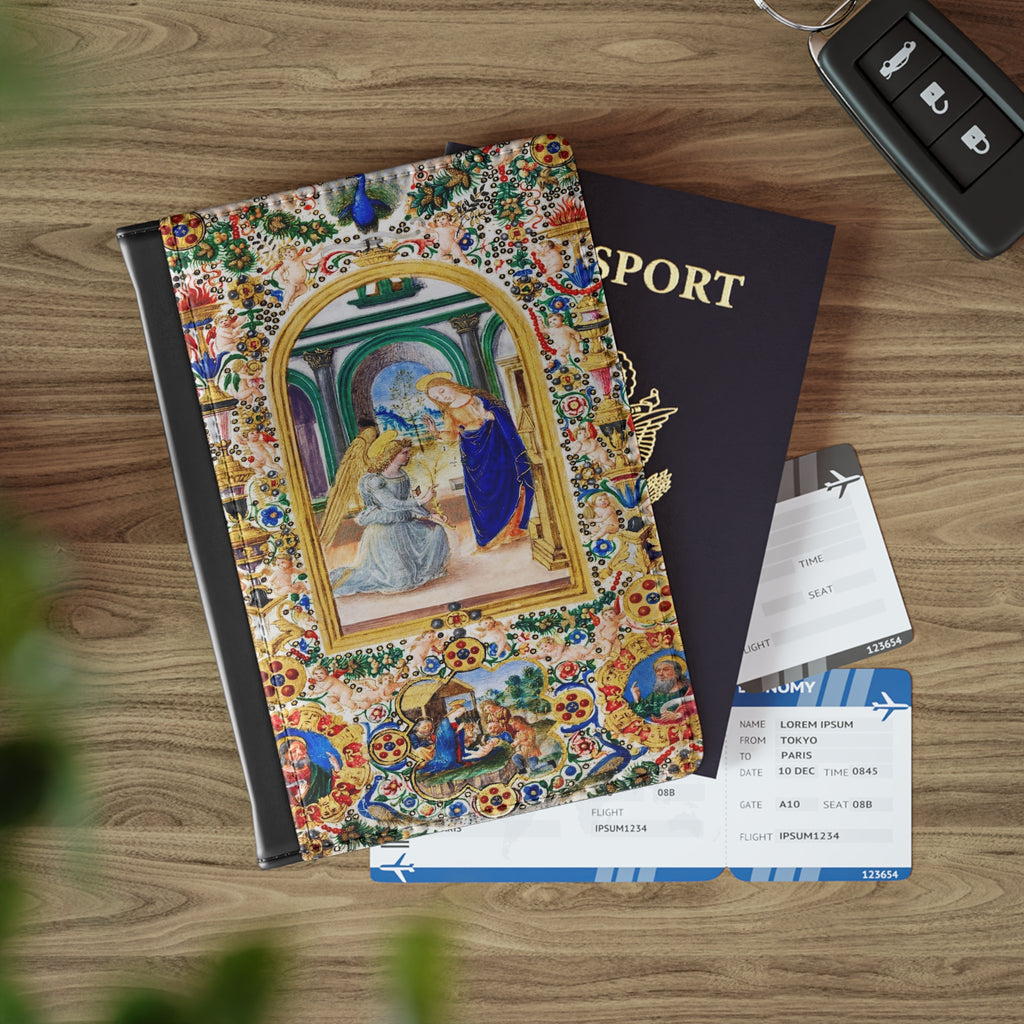 Medieval Renaissancer Passport Cover |  Travel Walletn RFID-blocking