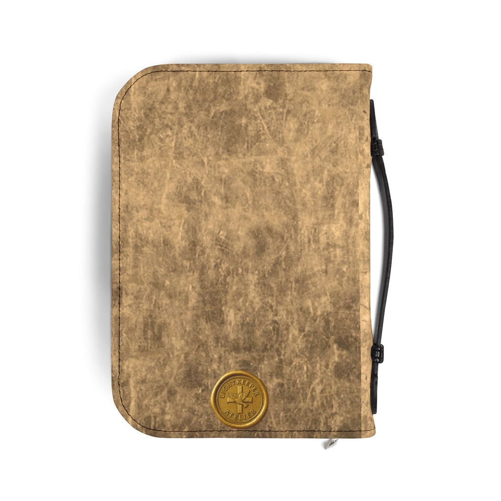 Christ the Teacher Bible Cover Bible Case with Handle | Religious Christian Design Zippered Missal Cover