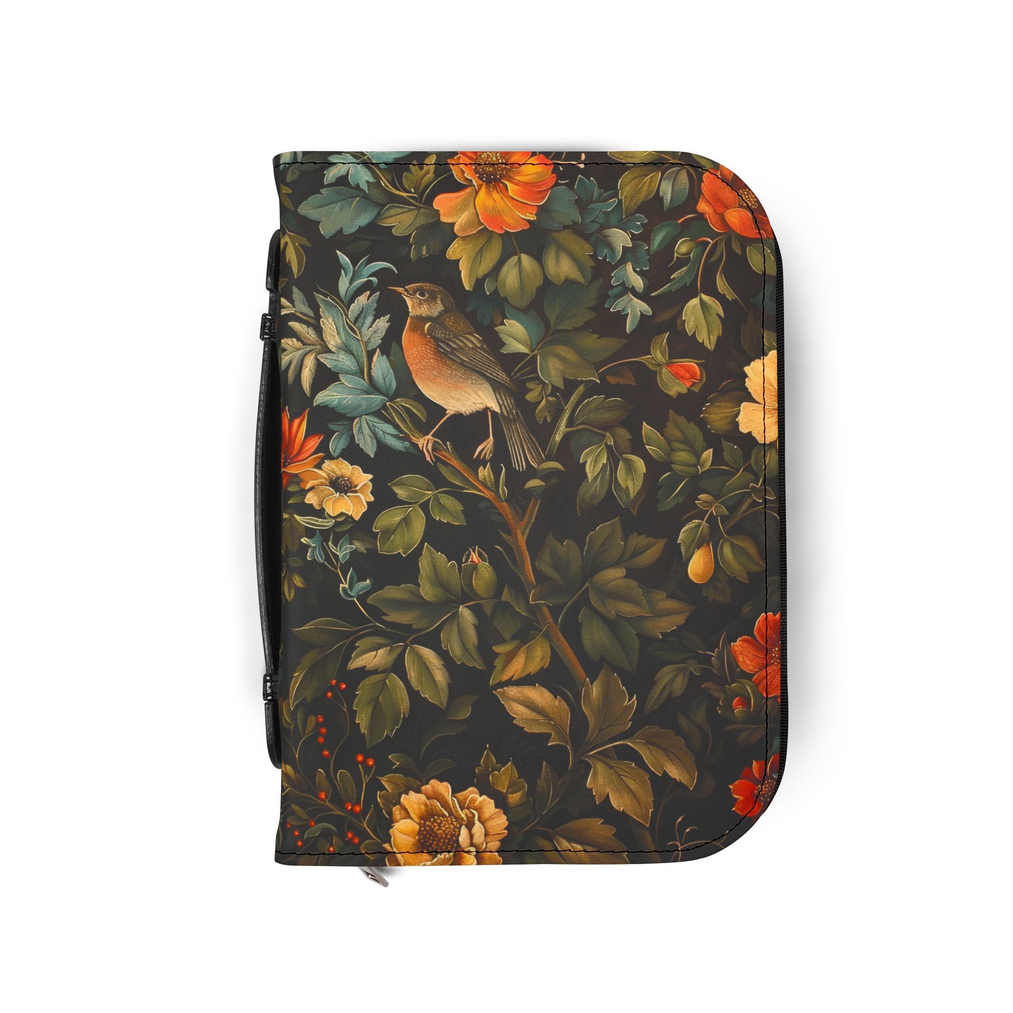 William Morris Botanical Bible Cover | Zippered Missal Carrying Case