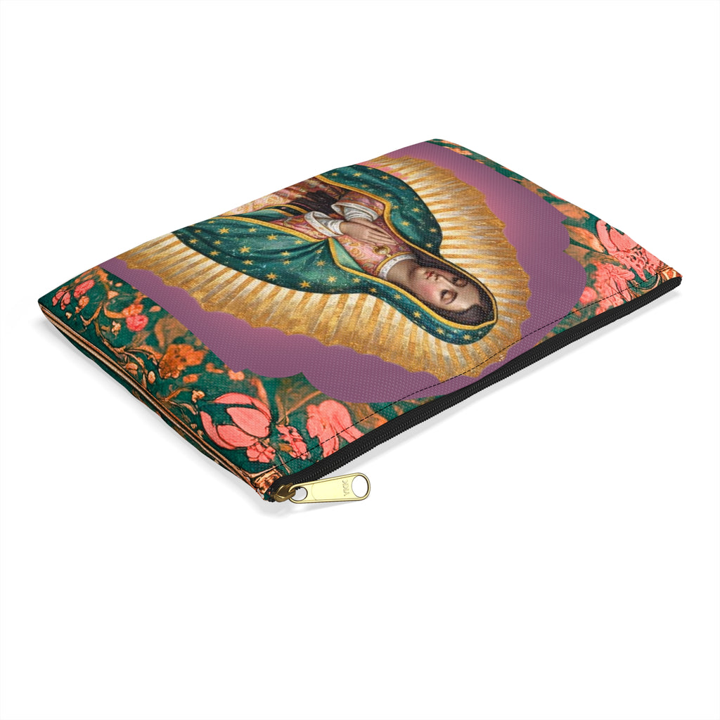 Our Lady of Guadalupe Accessory Pouch | Christian Gift for Her | Rosary Bag