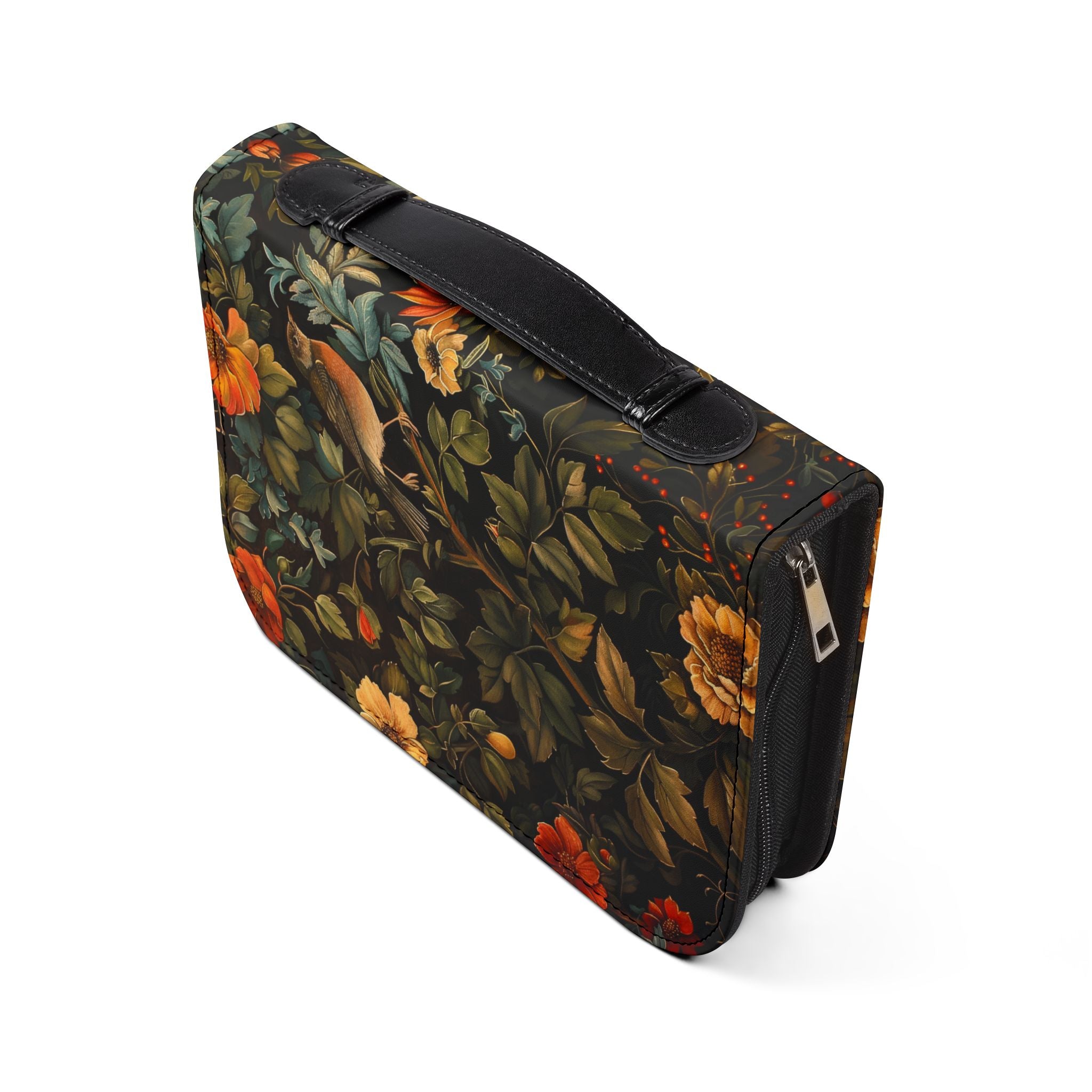 William Morris Botanical Bible Cover | Zippered Missal Carrying Case