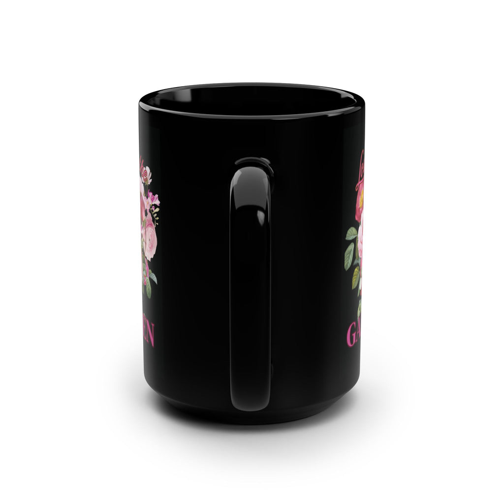 Garden Mug, 15oz - Lost in the Garden Coffee Cup, Floral Tea Mug, Botanical Kitchen Decor, Gardening Gift, Nature Lover Present