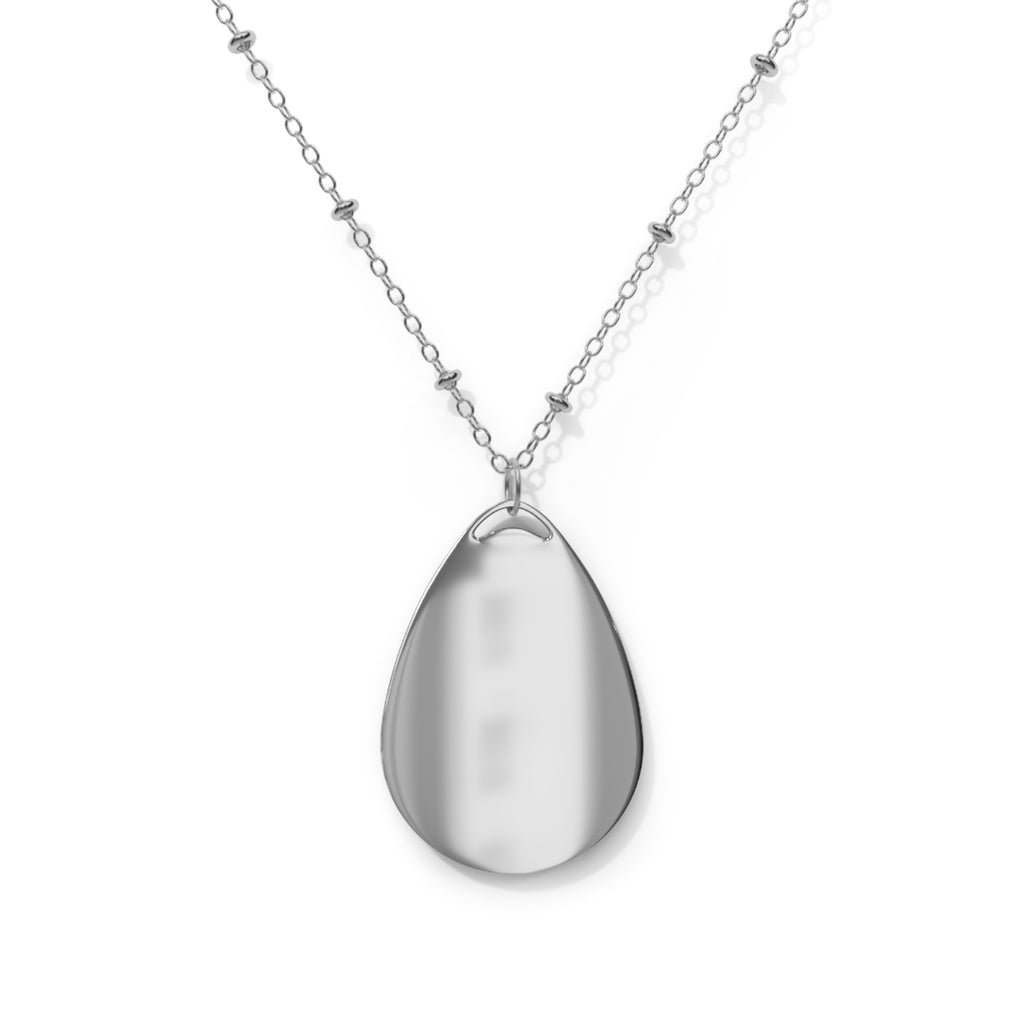 Virgin Mary Pendant Necklace | Religious Miraculous Medal Teardrop Locket