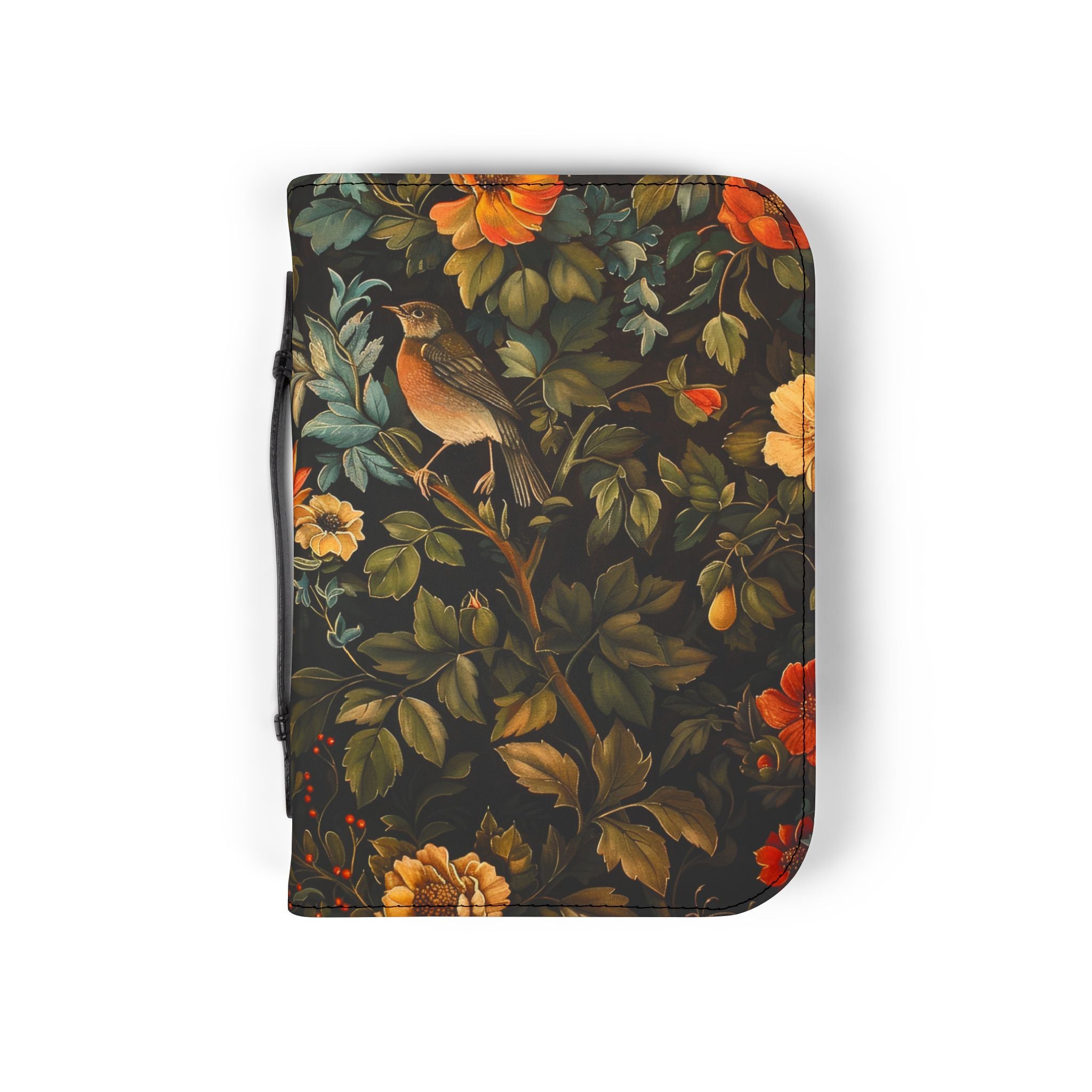 William Morris Botanical Bible Cover | Zippered Missal Carrying Case