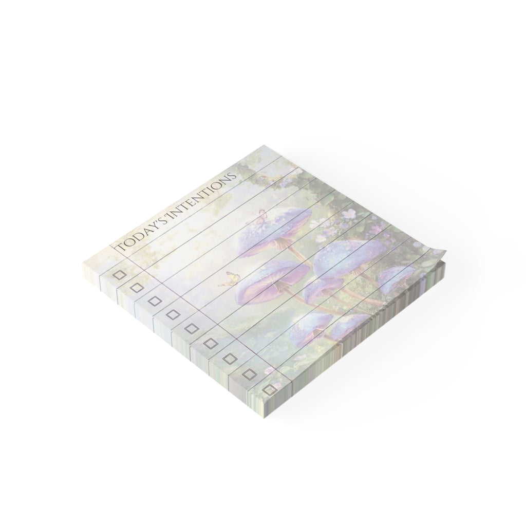 Today's Intentions Post it Note Pads | Sticky Memos, Gentle Task List for Bible Journaling, Prayer Notes & Daily Devotions Stationery Gift
