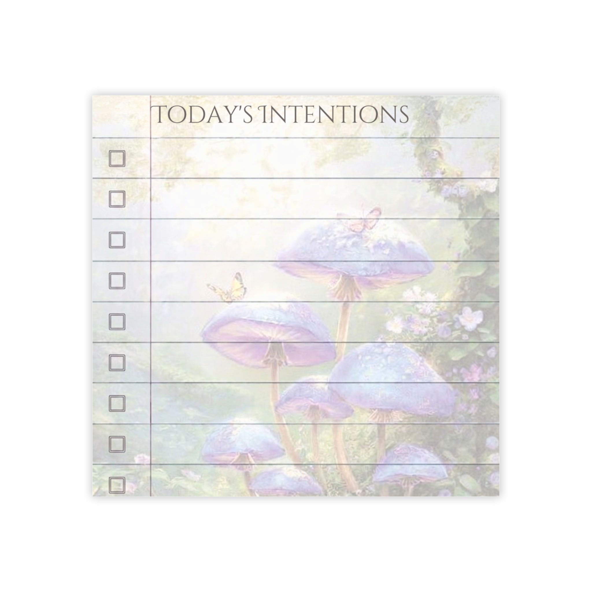 Today's Intentions Post it Note Pads | Sticky Memos, Gentle Task List for Bible Journaling, Prayer Notes & Daily Devotions Stationery Gift