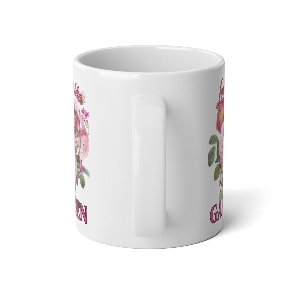 Garden floral Mug | 20oz Jumbo Coffee Cup Gift for Garden Lover Large Coffee Gift