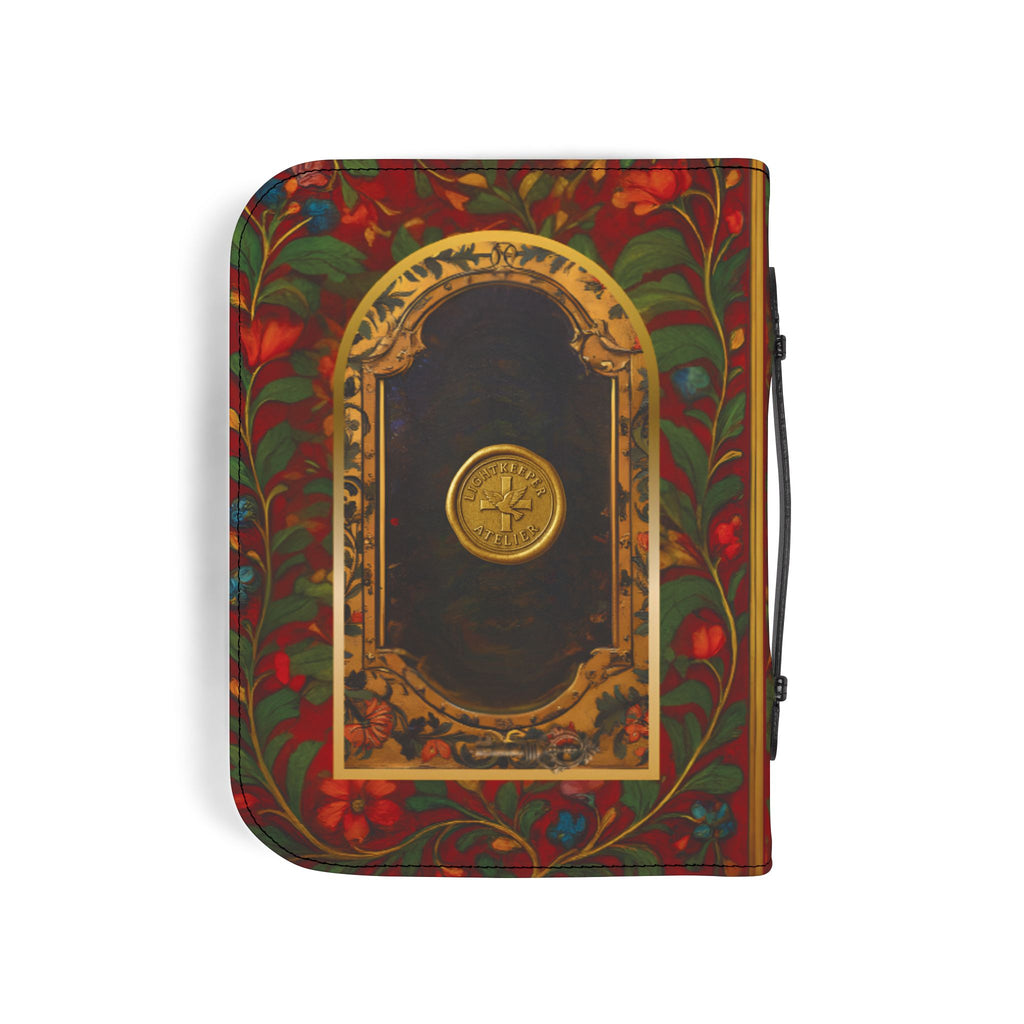 Sacred Heart Christ Bible Cover | Zippered Missal Cover with Handle
