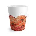 Floral Latte Mug Elegant Poppy Design, Perfect for Coffee Lovers, Birthday Gift for Her, Home Decor, Tea Cup, Coffee Accessories