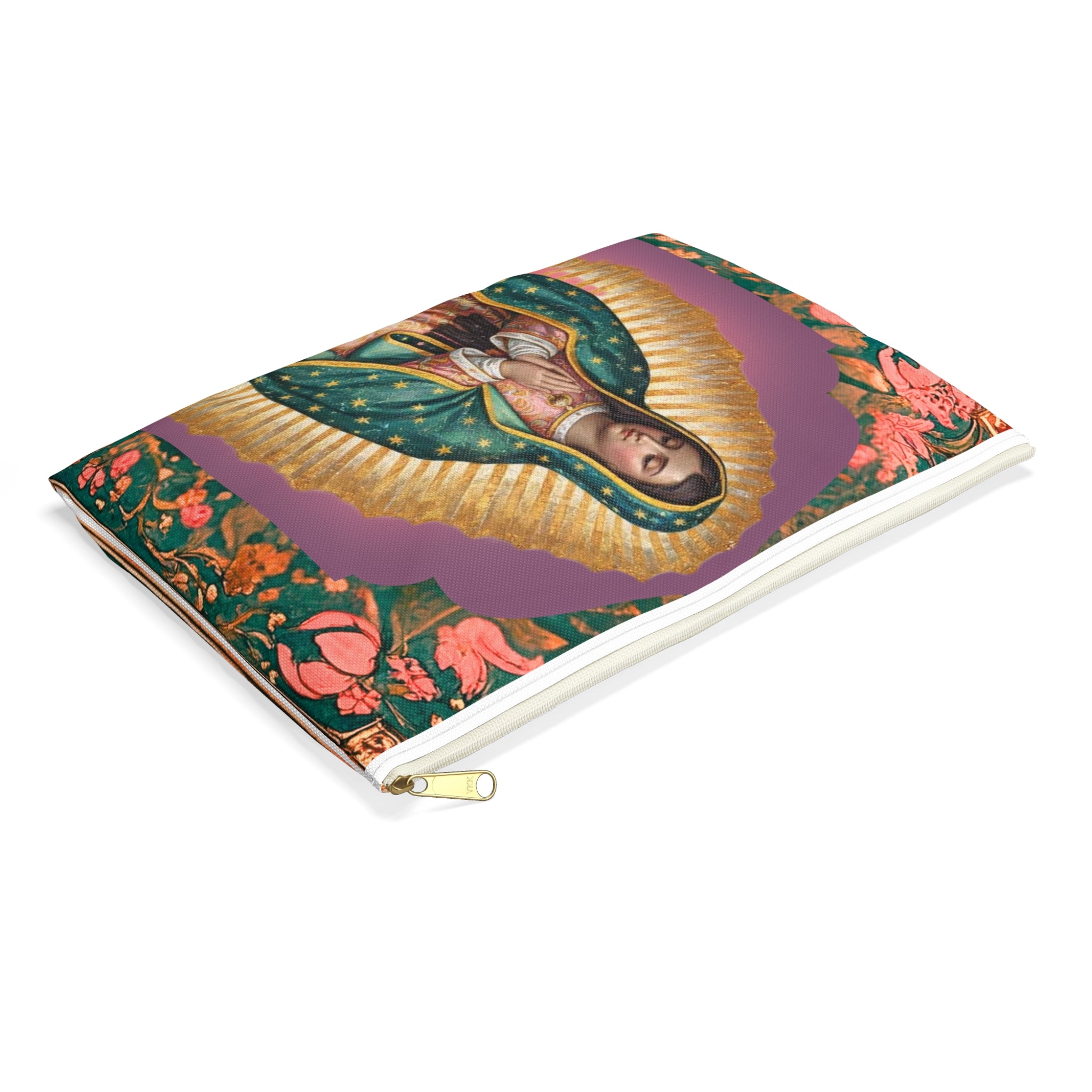 Our Lady of Guadalupe Accessory Pouch | Christian Gift for Her | Rosary Bag