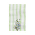 Watercolor Floral Stripes Microfiber Tea Towel | Kitchen Dish Cloth