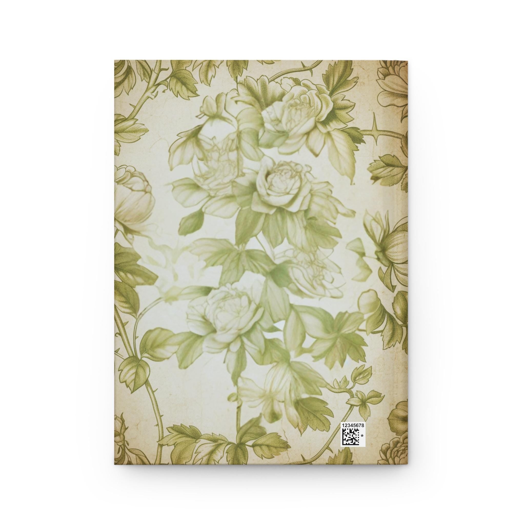 VictorianVintage ToileJourn al | Hardcover Personalized Name Notebook