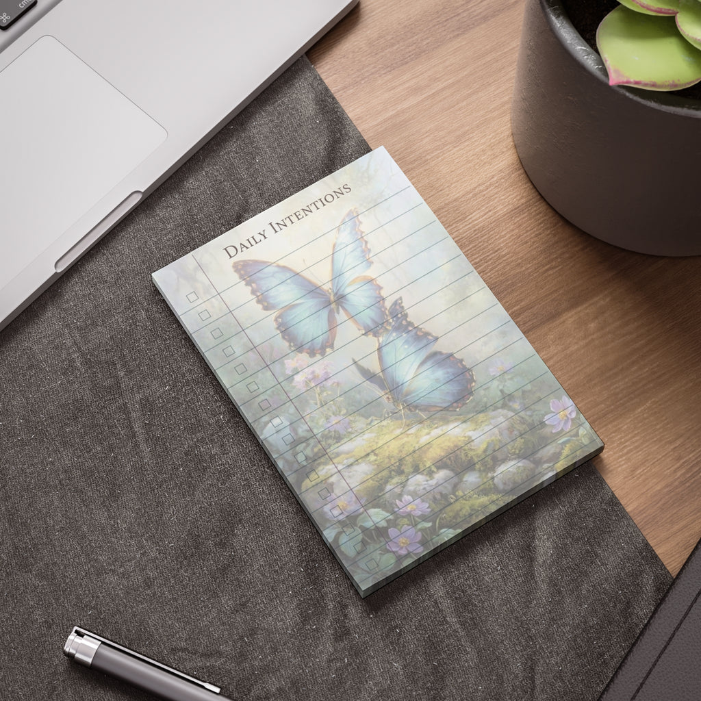 Butterflies Devotional Memo Pad Post-it Note Pads | Sticky Stationery