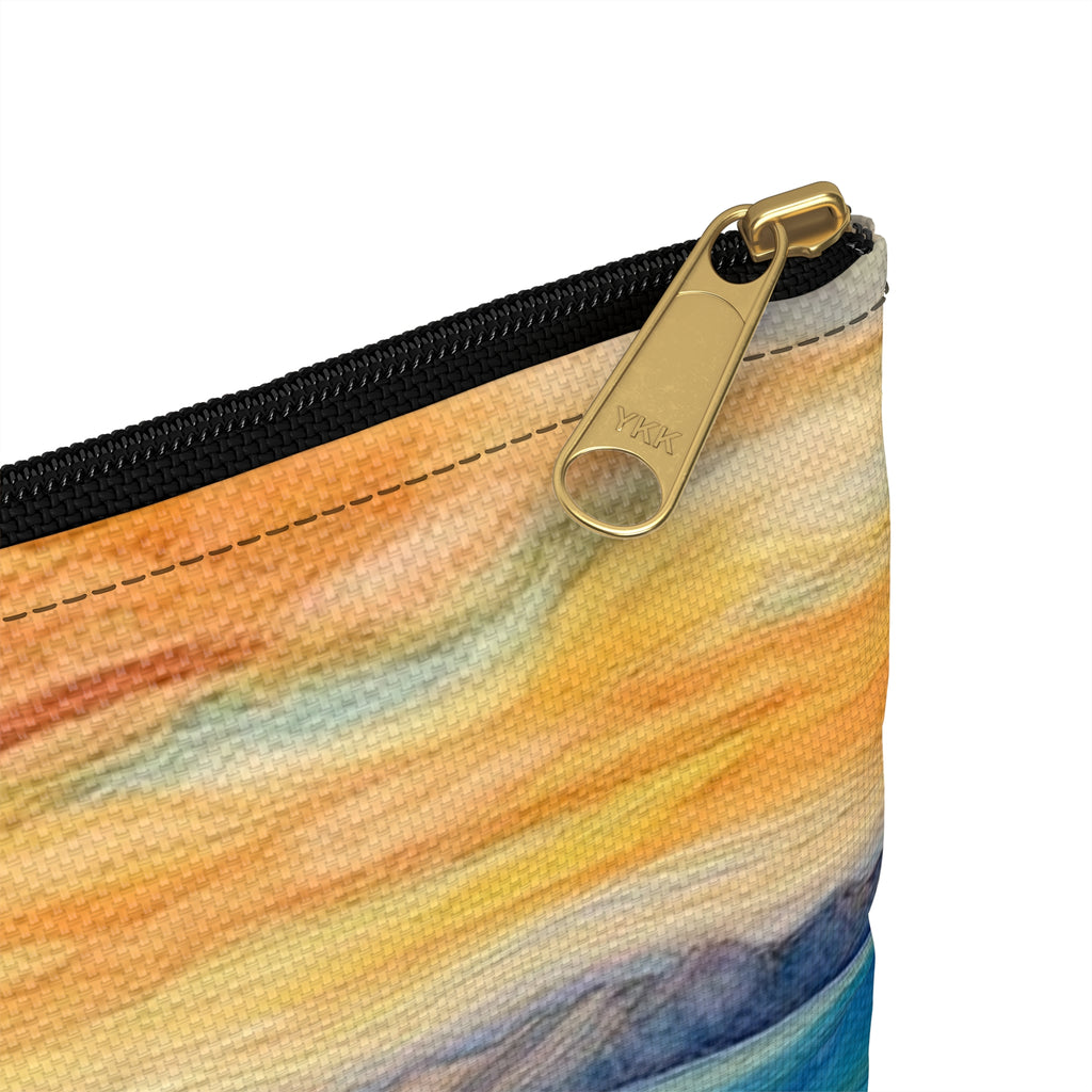 Serenity Coastal Beach Accessory Pouch | Beach PrintToiletry Bag