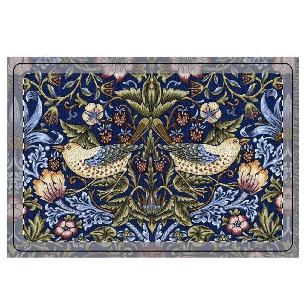William Morris Strawberry Thieves Dish Mat | Microfiber Kitchen Mat