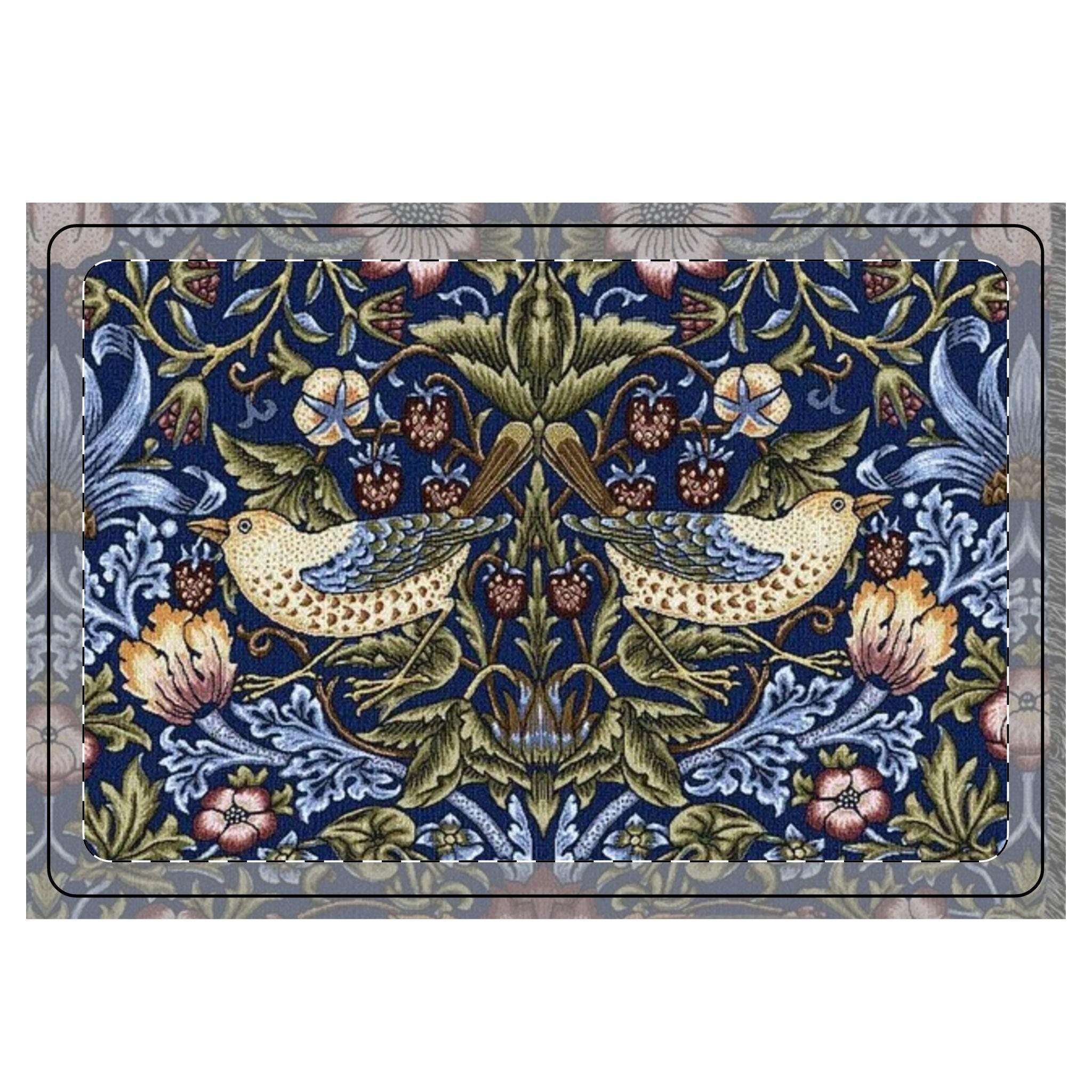 William Morris Strawberry Thieves Dish Mat | Microfiber Kitchen Mat