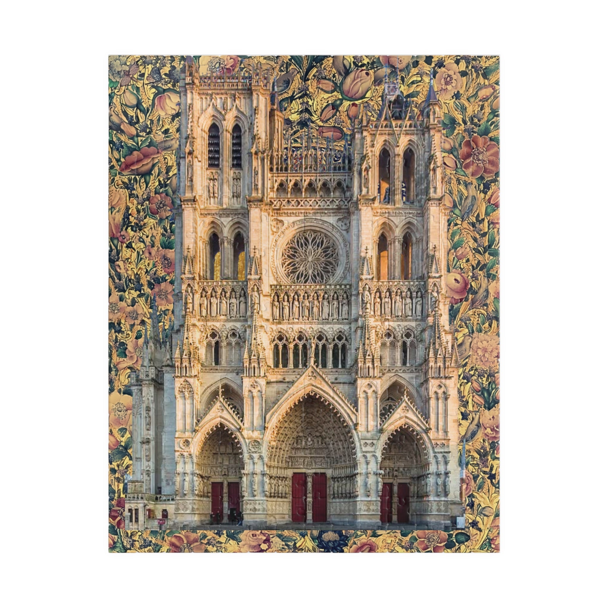 Notre Dame Cathedral Puzzle 520 Piece Jigsaw | Cathedral Puzzle, Religious Decor