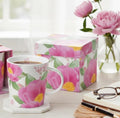 Pink Peony Mug and Gift Box Set – Floral Coffee Cup Gift
