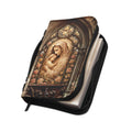 Madonna and Child Stained Glass Bible Cover | Zippered Bible Case