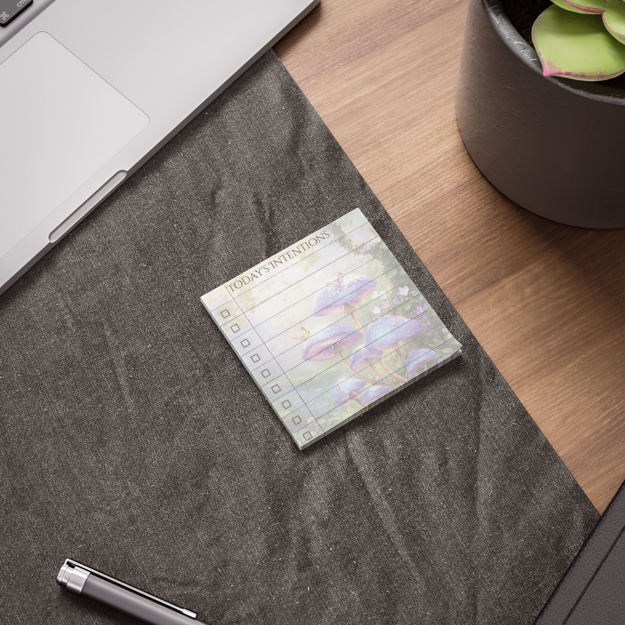 Today's Intentions Post it Note Pads | Sticky Memos, Gentle Task List for Bible Journaling, Prayer Notes & Daily Devotions Stationery Gift