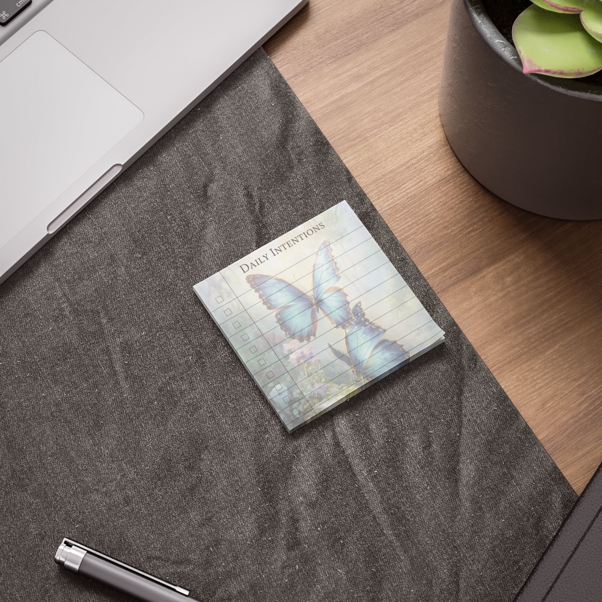Butterflies Devotional Memo Pad Post-it Note Pads | Sticky Stationery