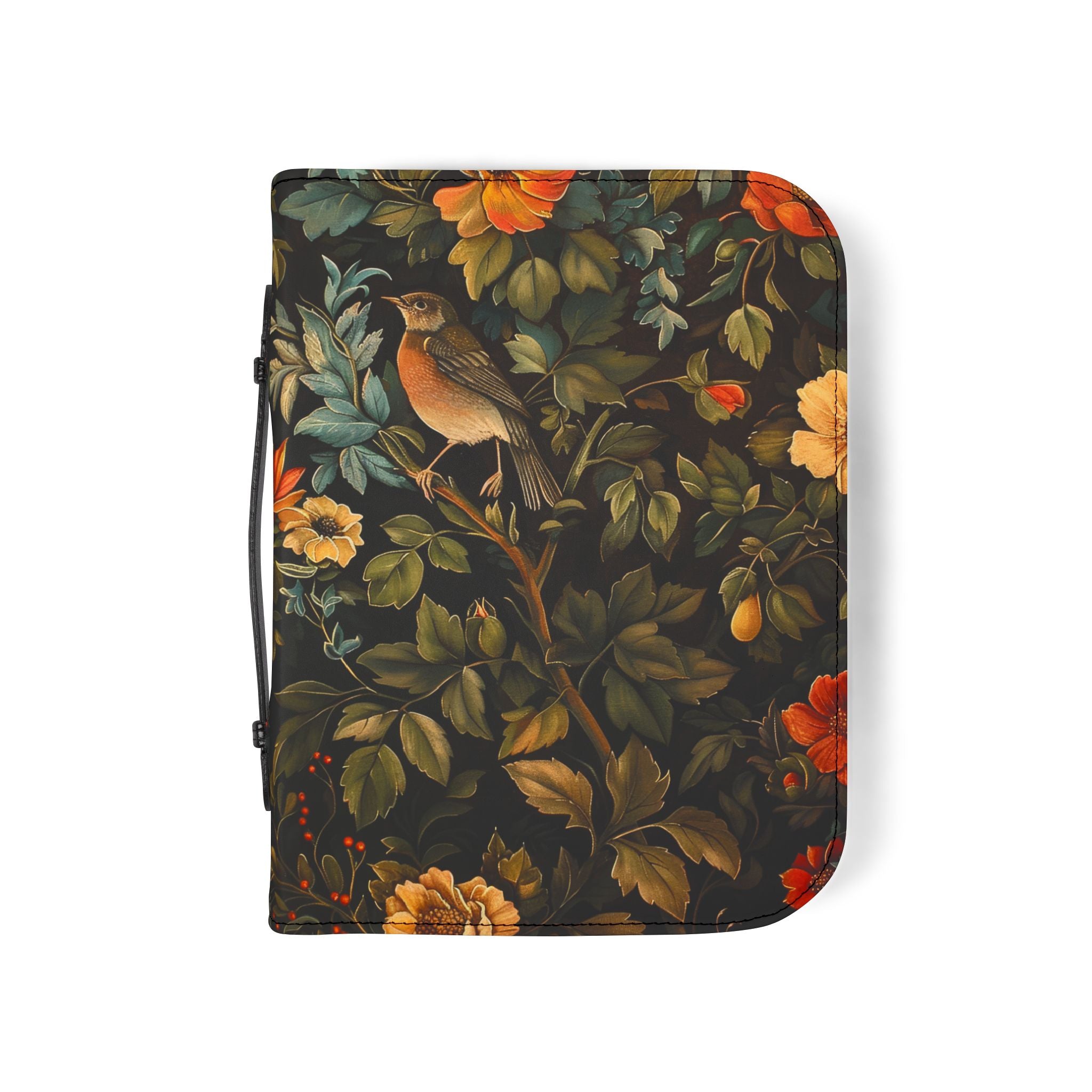 William Morris Botanical Bible Cover | Zippered Missal Carrying Case