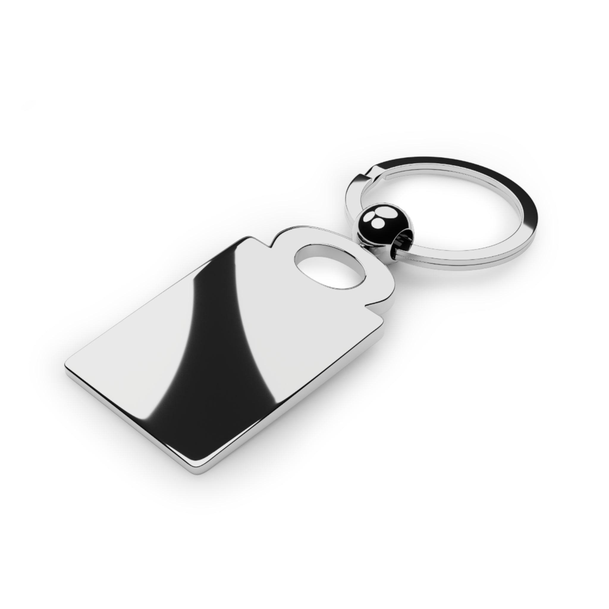 Virgin Mary Medal Rectangle Photo Keyring | Religious Iconography Church Gift Bag Charm