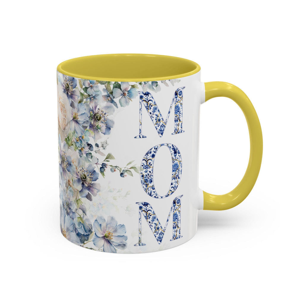 Pretty Mom Mug Colorful Coffee Cup, Mom Mug 11oz