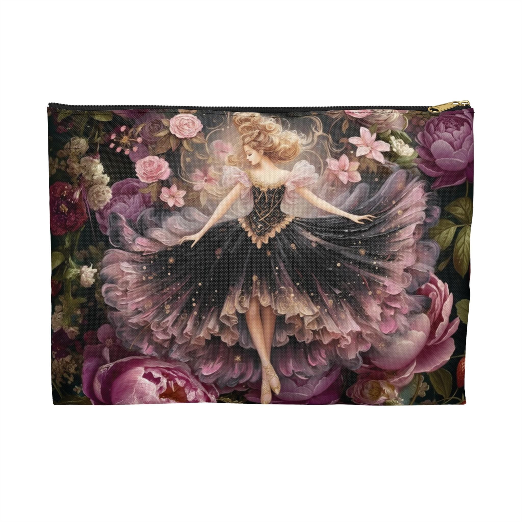 Floral Ballerina Accessory Pouch | Romantic Fairy Dance