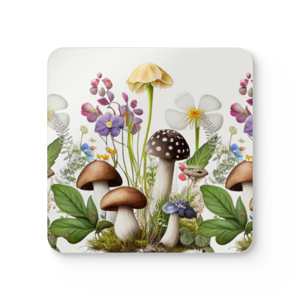 Copy of French Florals Corkwood Coaster Set | Pretty Gift for Home Decor House Warming