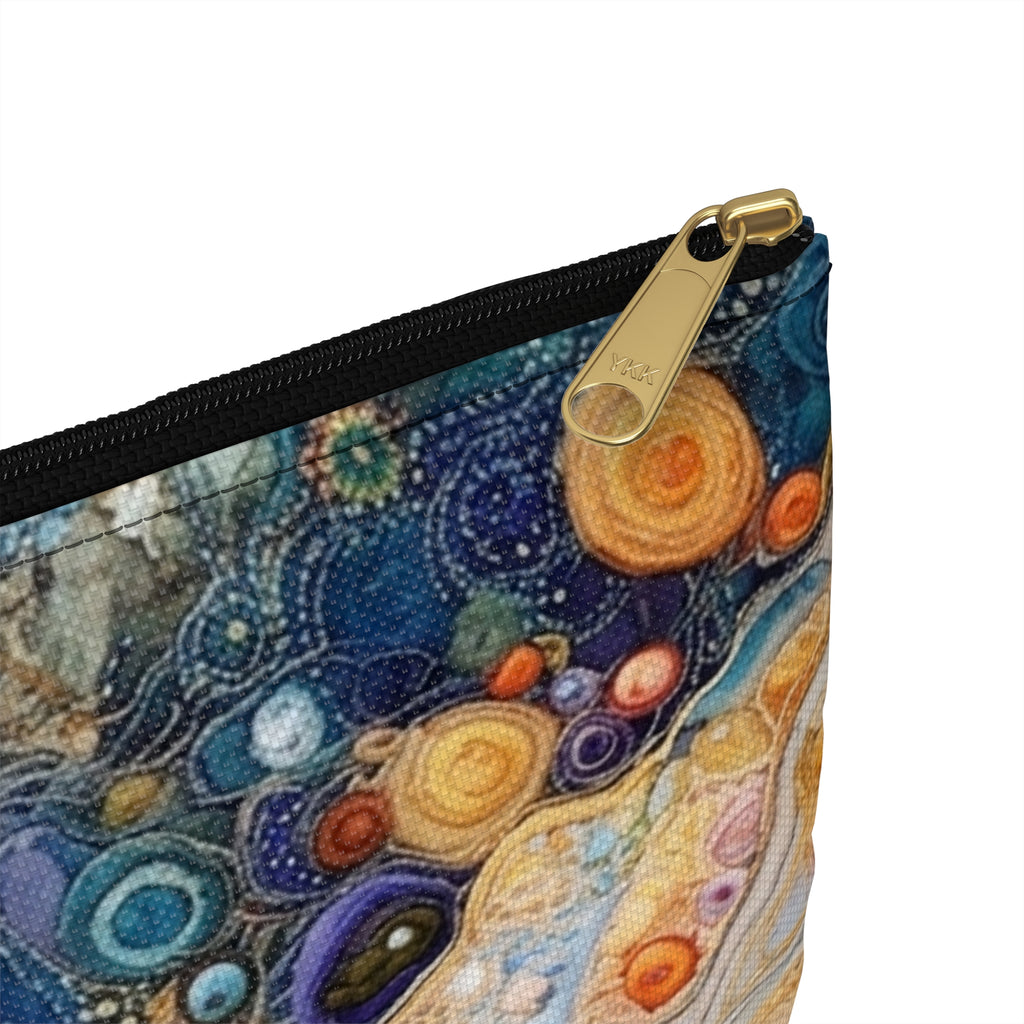 Coastal Beach Accessory Pouch | Beach Print Coin Purse | Mermaid Toiletry Bag