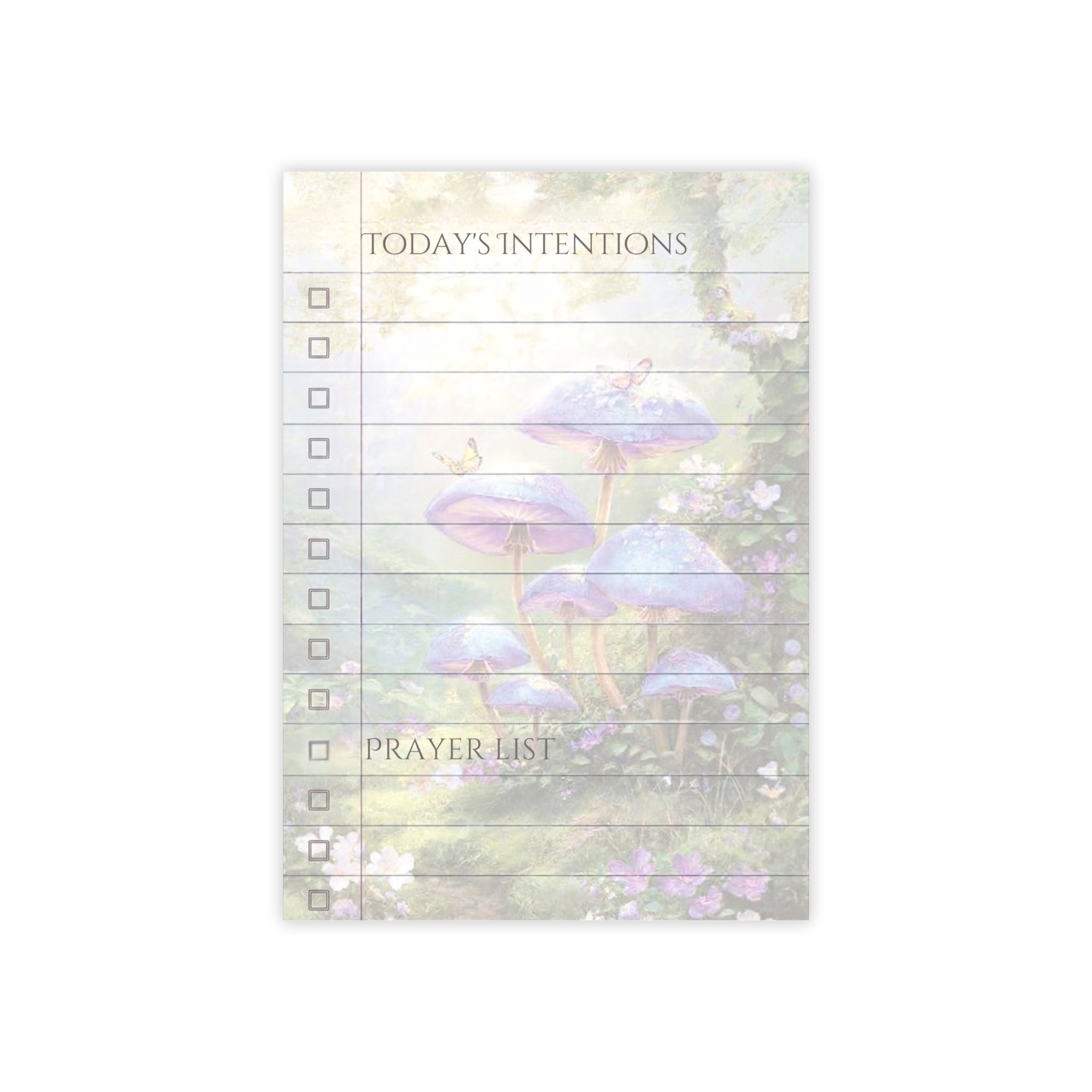 Today's Intentions Post it Note Pads | Sticky Memos, Gentle Task List for Bible Journaling, Prayer Notes & Daily Devotions Stationery Gift