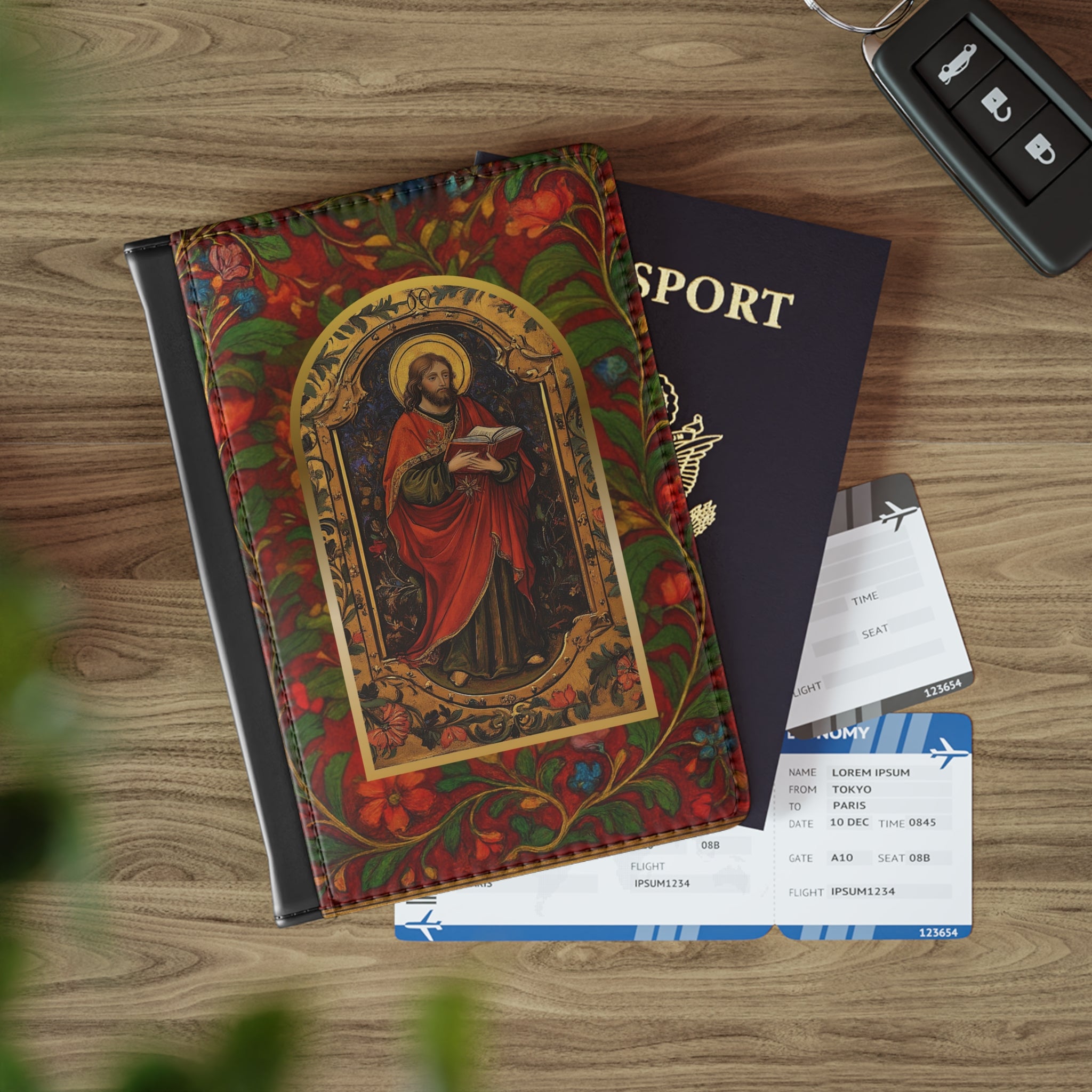 Renaissance Christ the Teacher Passport Cover | Travel Wallet