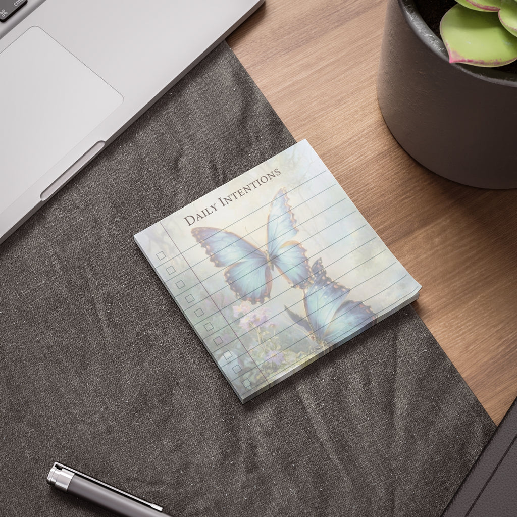 Butterflies Devotional Memo Pad Post-it Note Pads | Sticky Stationery