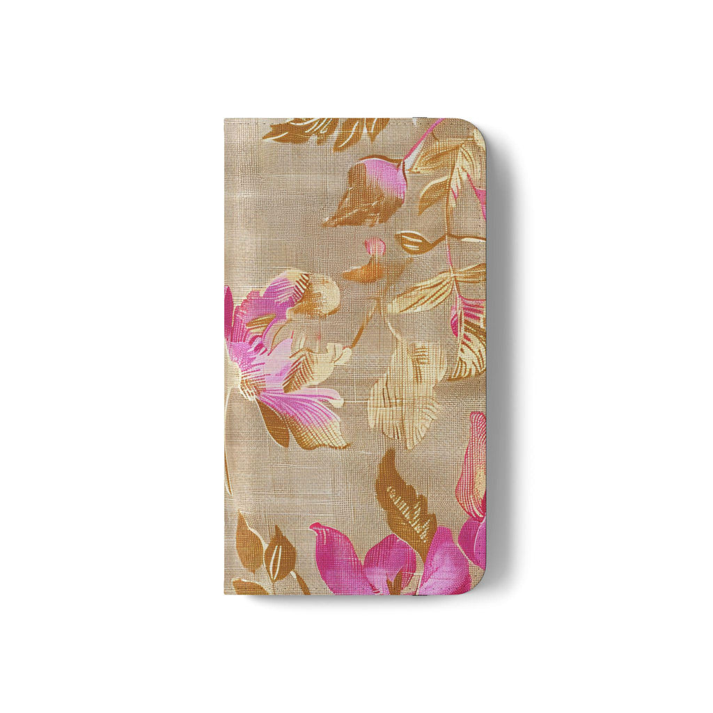 3D Floral Faux Leather Phone Wallet Case | Elegant Bookish Flip Cover with Card Slots