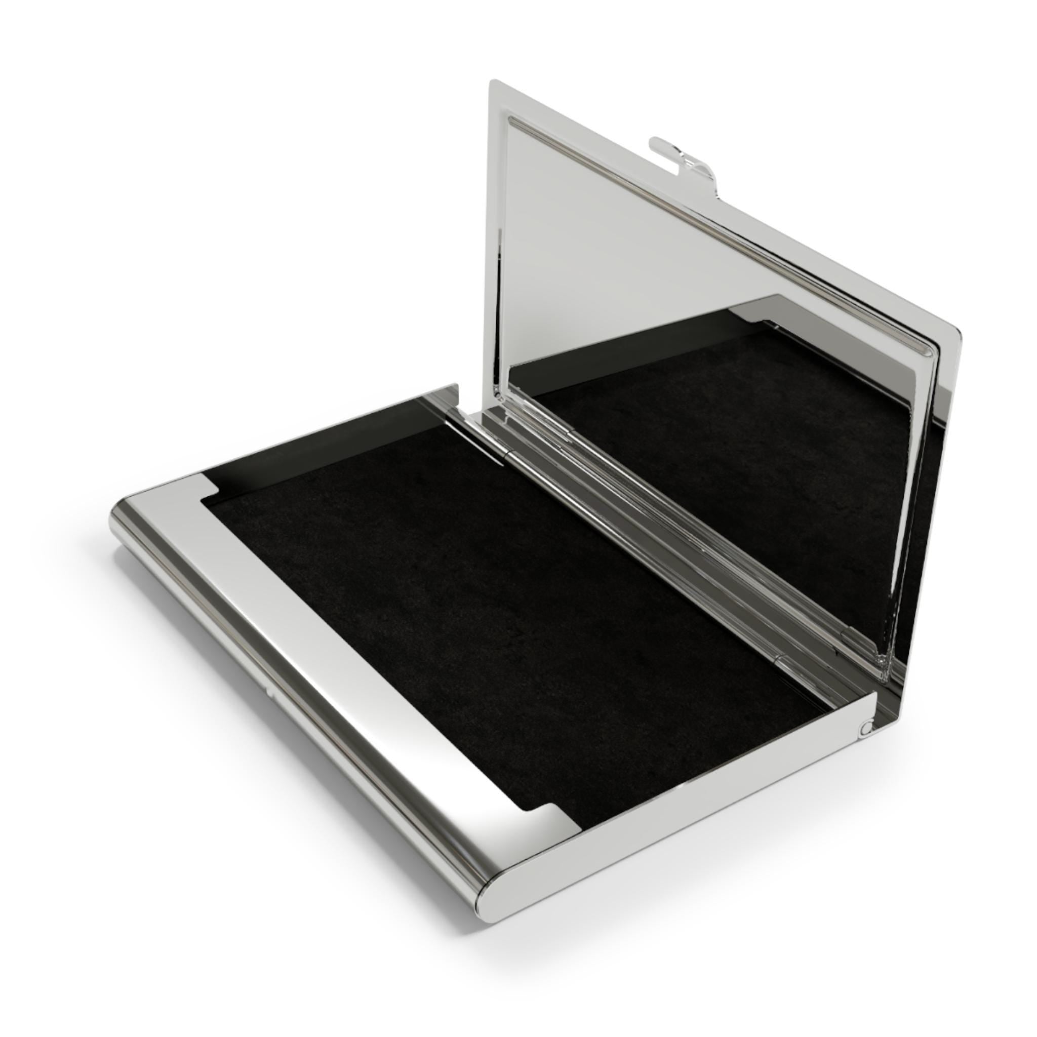 Artistic Business Card Holder | Modern Geometric Office Accessory